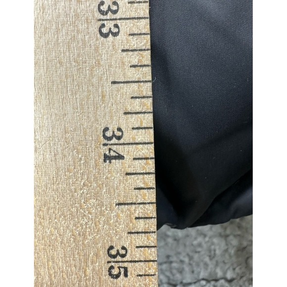 Michael Kors Women's Packable Down Fill Long Black Puffer Jacket Coat L  Warm - Picture 7 of 9